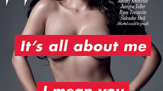 Kim Kardashian Is Naked On The Cover Of <em>W</em>